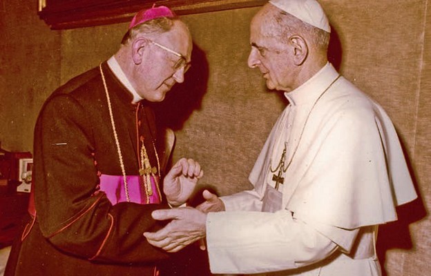 Bp Wilhelm Pluta u papieża Pawła VI