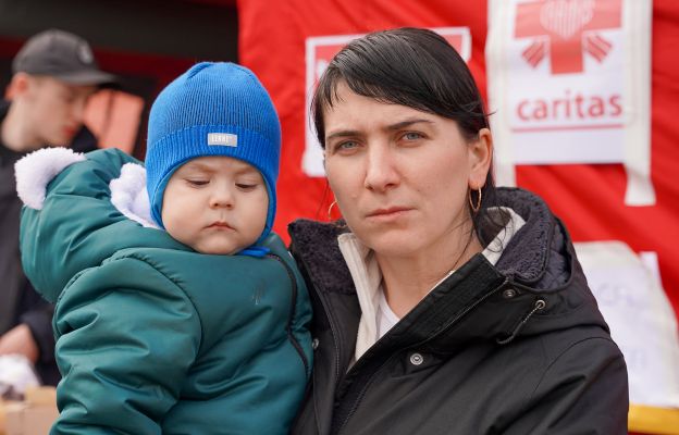 Uciekły by chronić dzieci. Ukraińskie matki z dziećmi znalazły schronienie w Pieszycach