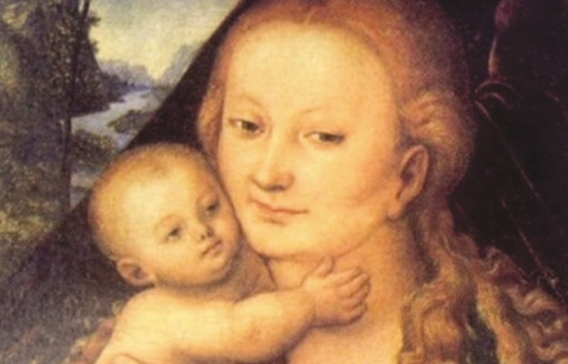 Lucas Cranach starszy, Madonna z Dzieciątkiem
z kościoła w Sulmierzycach