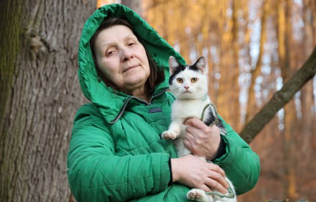 Wiktoria z Ukrainy przywiozła ze sobą 5 kotów