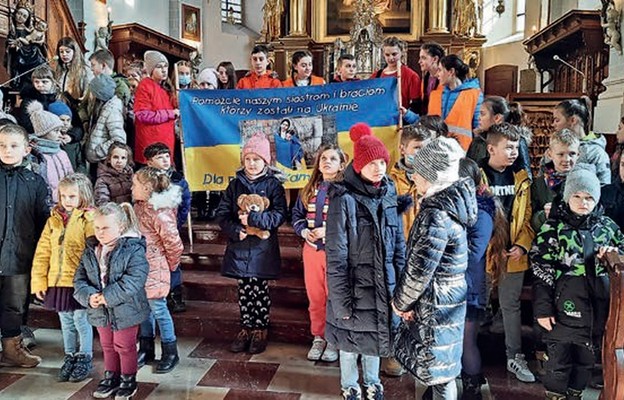 Dzieci z Charkowa wraz z dziećmi z Kazimierza Dolnego zaapelowały o pokój