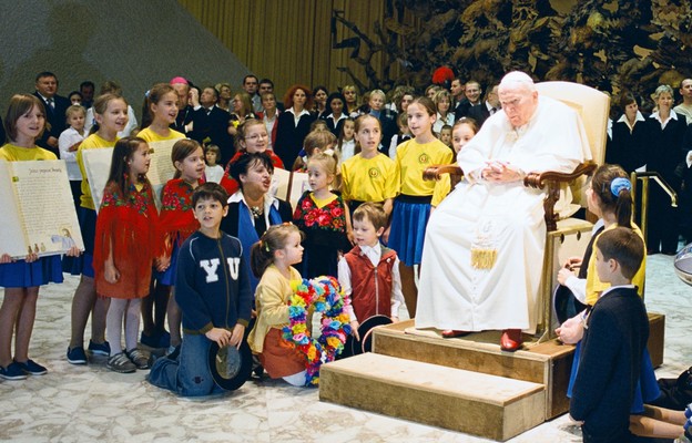 Promyczki Dobra niejeden raz śpiewały dla Jana Pawła II
