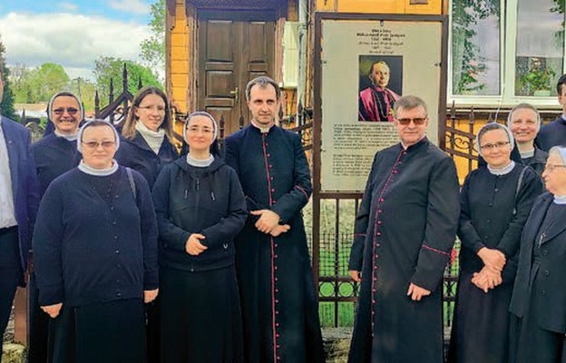 Przy domu sługi Bożego bp. Piotra Adolfa Szelążka