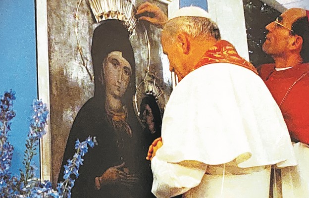 Koronacja cudownego obrazu Matki Bożej Opolskiej na Górze św. Anny, 21 czerwca 1983 r.