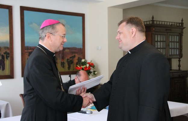 Biskup nominat Adrian Put z bp Tadeuszem Lityńskim