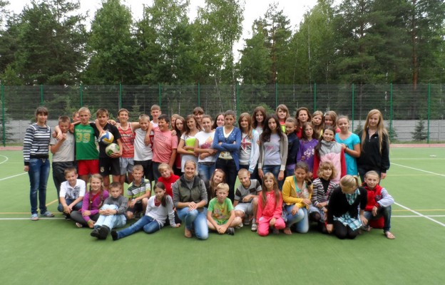 Rokrocznie w Kaczynie Caritas kielecka organizuje turnusy kolonijne, tym razem dla dzieci z Ukrainy