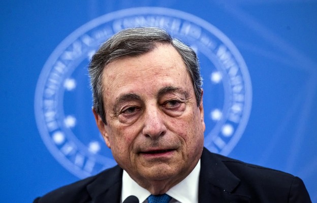 Premier Włoch Mario Draghi