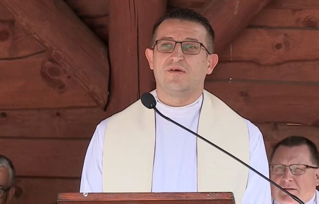 Homilię wygłosił ks. Mariusz Bakalarz