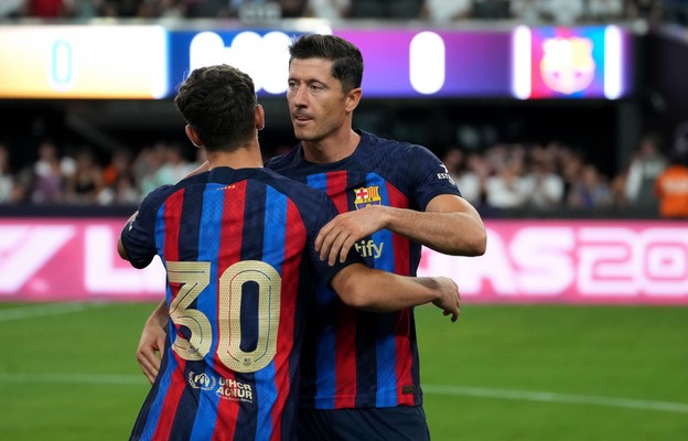 Liga hiszpańska - Lewandowski: cieszy mnie nowa rola w Barcelonie
