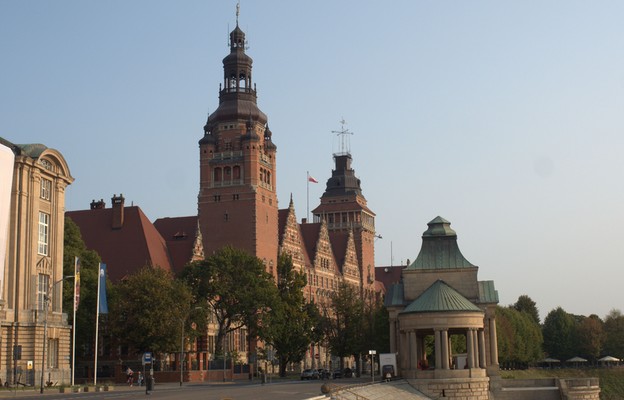 Szczecin. Wały Chrobrego