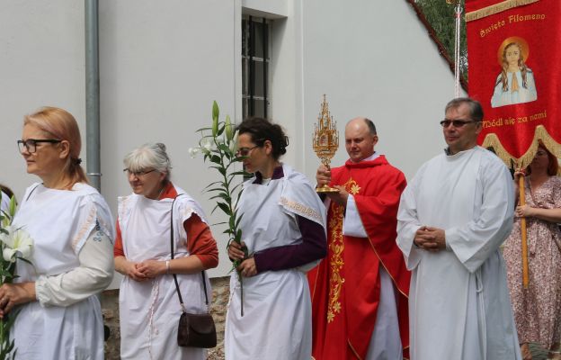 Uroczystości odpustowe w sanktuarium św. Filomeny w Gniechowicach 