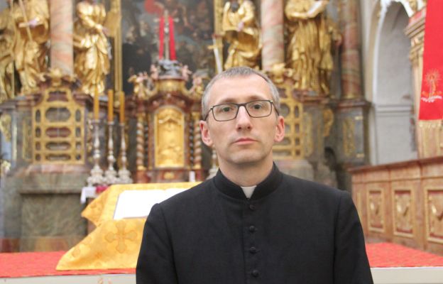 Ks. Tadeusz Kuźmicki, ojciec duchowny w Wyższym Seminarium Duchownym w Paradyżu