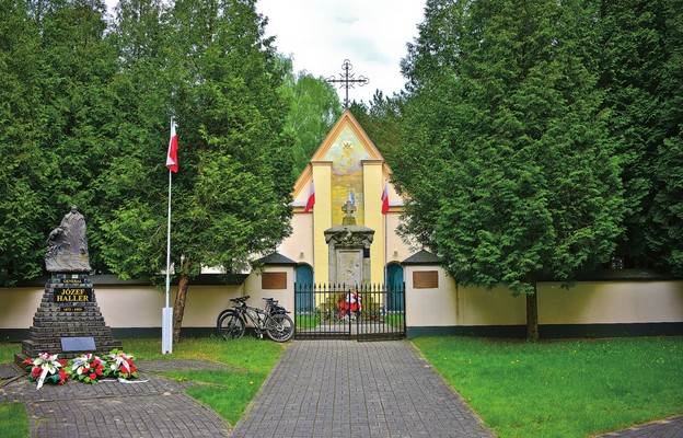 Ossów. Kaplica matki Boskiej zwycięskiej i cmentarz Poległych w Bitwie Warszawskiej