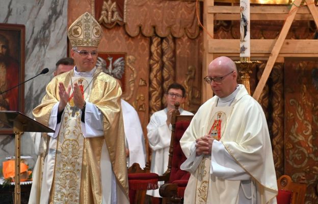 Bp Marek Mendyk zapowiedział, że diecezja zamierza nadal korzystać z talentów i doświadczenia ks. prał. Marka Korgula 