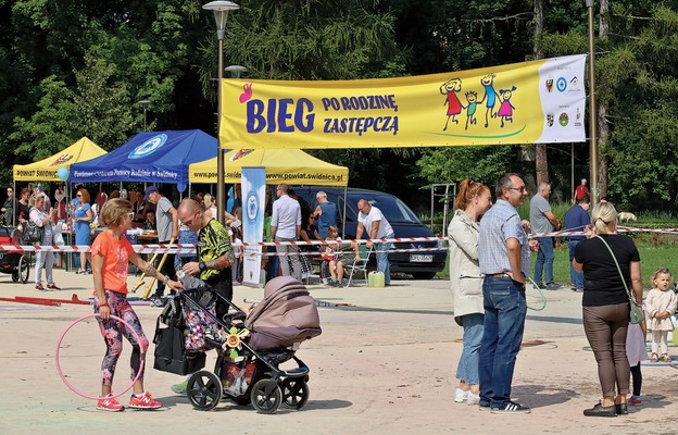 Bieg przyciągnął do Parku Centralnego całe rodziny