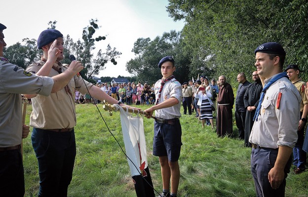 Hufcowym nowego męskiego hufca zawiszaków został Michał Mazurkiewicz