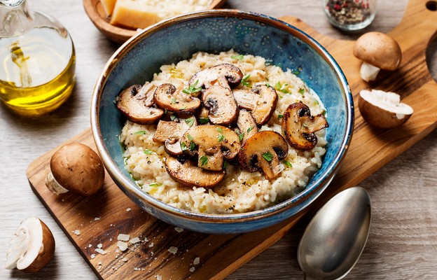 Risotto z grzybami