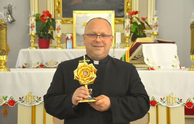 ks. Tomasz Bagiński, kustosz Sanktuarium św. Rity z Cascii w Smolnej