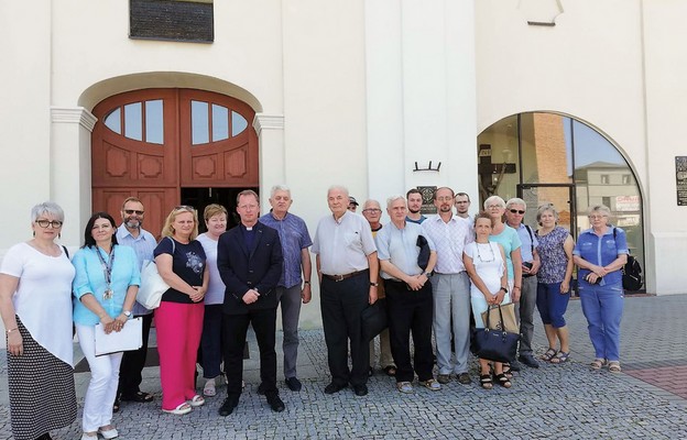 Uczestnicy wyjazdu do Łasku