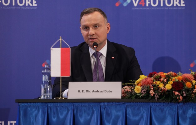 Prezydent Duda: wierzę, że wspólnota międzynarodowa będzie ścigała rosyjskich zbrodniarzy wojennych aż do ich skazania