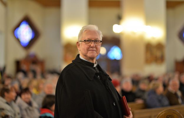 Ks. prałat Czesław Majda jest proboszczem parafii św. Maksymiliana od samego początku jej powstania.
