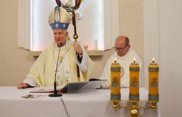 Bp senior systematycznie nawiedza maryjne sanktuarium w Polanicy-Zdrój Sokołówce