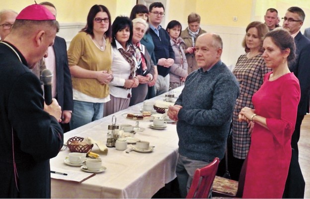 Spotkanie koordynatorów drogi synodalnej w Wilamowicach