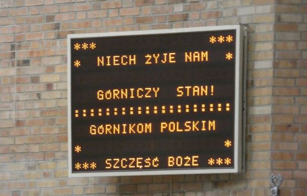 Górnicza modlitwa w Zagłębiu Miedziowym