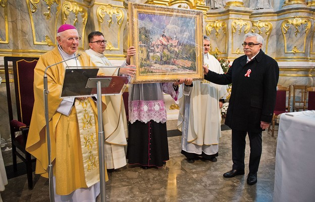 Obraz przekazany przez arcybiskupa seniora Władysława Ziółka