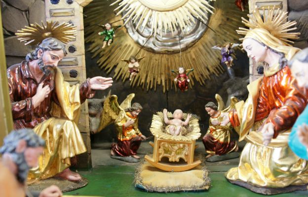 Ruchoma szopka przy Sanktuarium Wambierzyckiej Królowej Rodzin – jest najstarszą tego typu szopką bożonarodzeniową w Polsce 