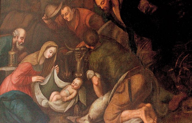 Pierwszymi, którzy złożyli hołd Bożej Dziecinie byli pasterze – obraz z XVIII wieku z klasztoru Ojców Kapucynów w Sędziszowie Małopolskim