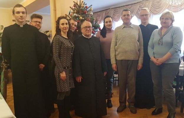 Spotkanie wigilijne z rodzinami z Ukrainy i Białorusi