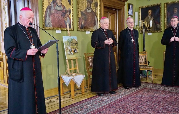 Abp Adam Szal ogłosił decyzję papieża Franciszka o beatyfikacji rodziny Ulmów