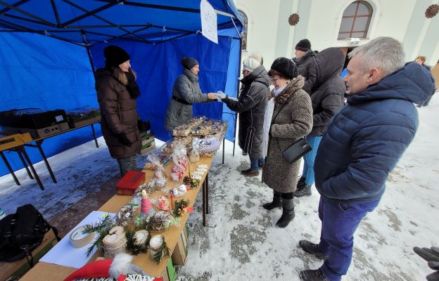 Tegoroczny  świąteczny kiermasz Misyjnej Jutrzenki. 