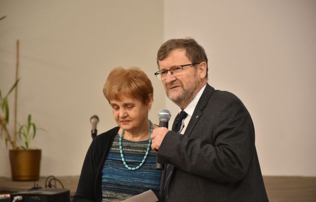 Jacek Pulikowski z żoną Jadwigą