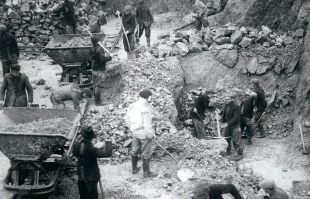 Polscy robotnicy przymusowi w III Rzeszy pracowali m.in. w kamieniołomach