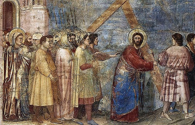 Droga na Golgotę, Giotto di Bondone (fresk, ok. 1305 r.)