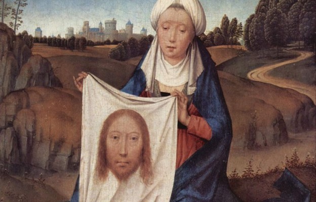 Obraz Hansa Memlinga przedstawiający św. Weronikę z veraiconem