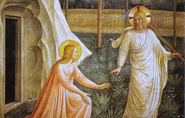 Fresk Noli me tangere, Fra Angelico, ok.1450