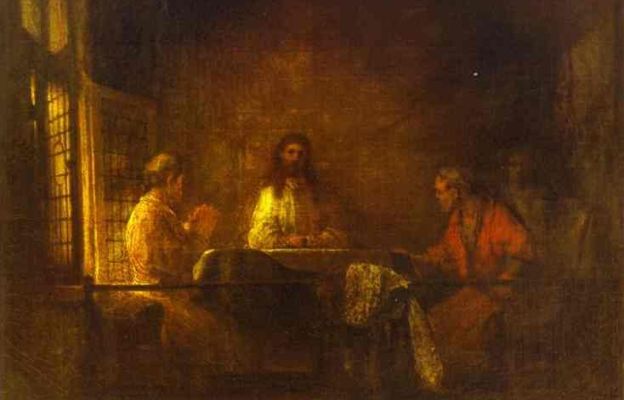 [7] Rembrandt 1660, olej 50 x 64 cm Luwr