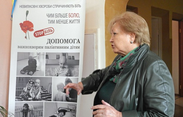 Ludmiła Andryszyn, założycielka hospicjum w Iwano-Frankiwsku