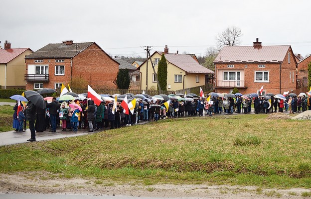 Podczas nienadowskiego marszu w obronie papieża