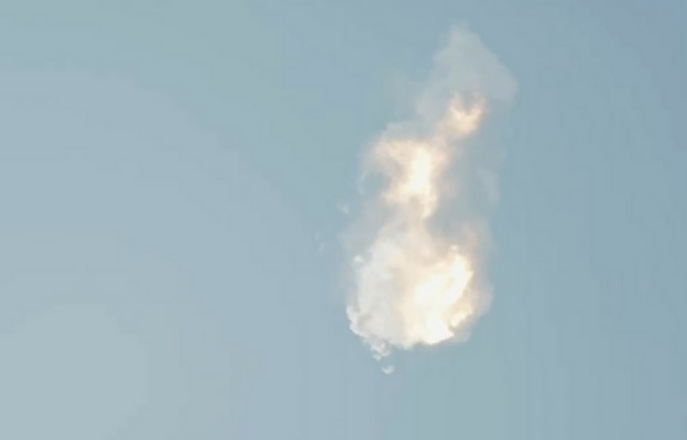 Wybuch należącego do SpaceX statku kosmicznego Starship