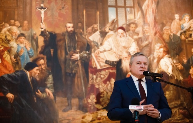 Gliński: W malarstwie Andrzeja Wróblewskiego widzimy doświadczenia czasu wojny
