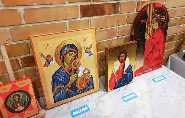 Wśród ikon znalazły się również ukraińskie