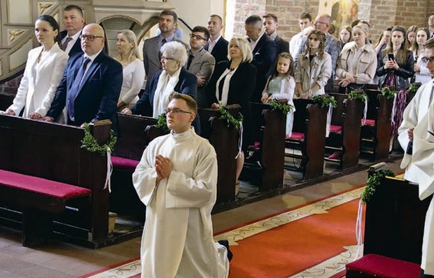 Święcenia diakonatu przyjął Michał Kowalewski z parafii św. Jana Chrzciciela w Międzyrzeczu