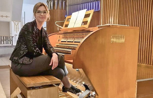 Anna Przybysz zagrała na organach