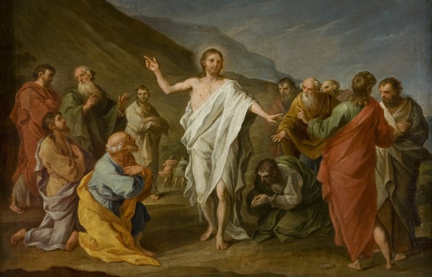 Szymon Czechowicz, Chrystus ukazujący się apostołom po zmartwychwstaniu