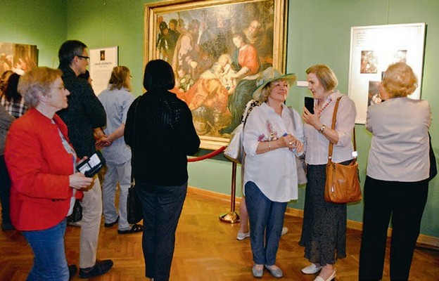 Wielu gości uczestniczyło w otwarciu wystawy