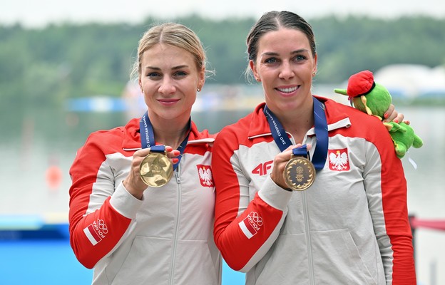 Polki Karolina Naja i Anna Puławska zdobyły złoty medal w konkurencji olimpijskiej K2 kobiet na 500m